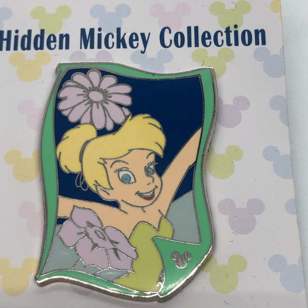 Disney trading pin 2006 Tinker Bell hidden Mickey collection